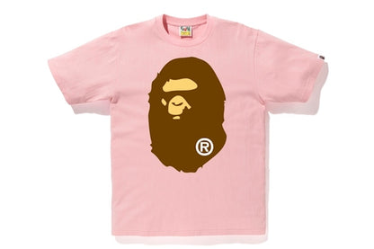 BAPE Big Ape Head Tee Pink