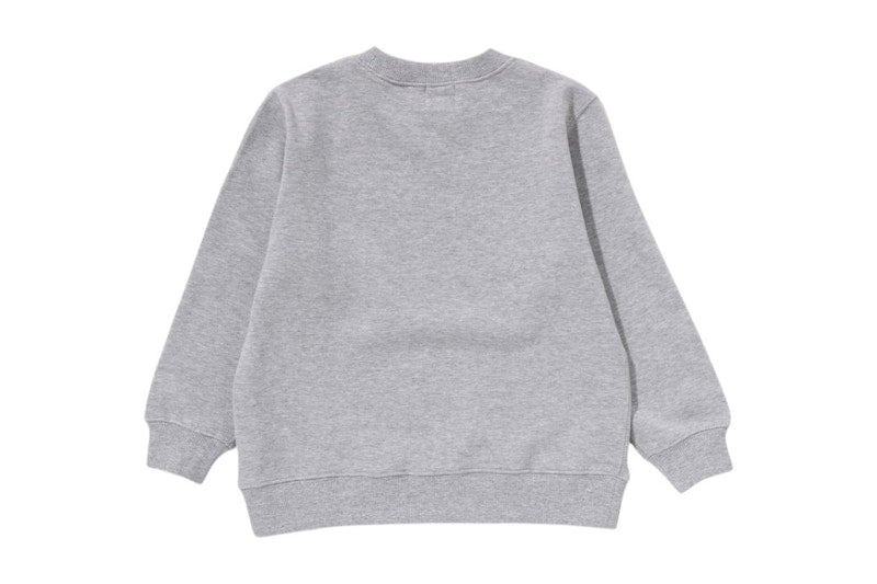 BAPE Big Baby Milo Crewneck Sweatshirt Grey