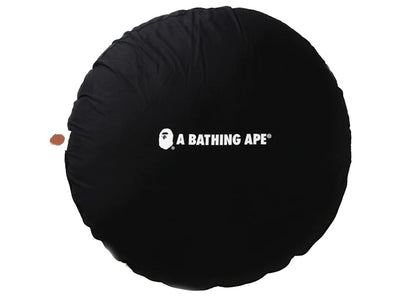 BAPE Big Busy Work Shop BWS Circle Cushion Black