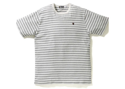 BAPE Big College Hoop Tee Gray