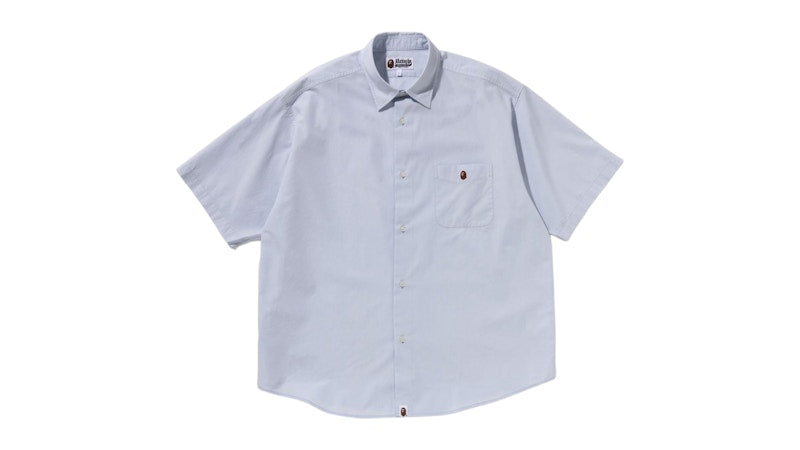 BAPE Big College Shirt Sax