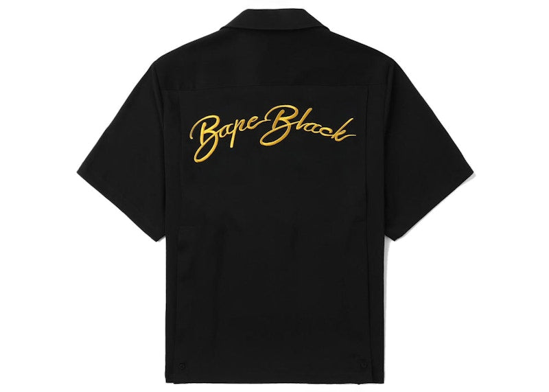 BAPE Black Ape Head Bowling S/S Shirt Black