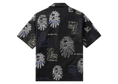 BAPE Black Graphic Stitch Shirt Black
