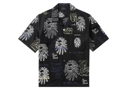 BAPE Black Graphic Stitch Shirt Black