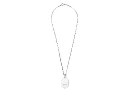 BAPE Black I Necklace Silver