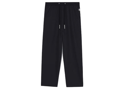 BAPE Black Loose Fit Tapered Easy Pants Black