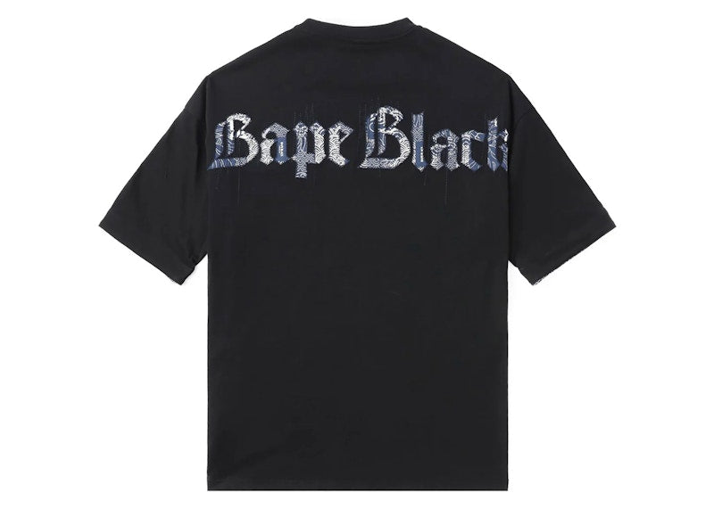 BAPE Black Patchwork Pocket Tee Black