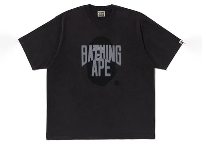 BAPE Blur Graphic Garment Dyed Tee Charcoal