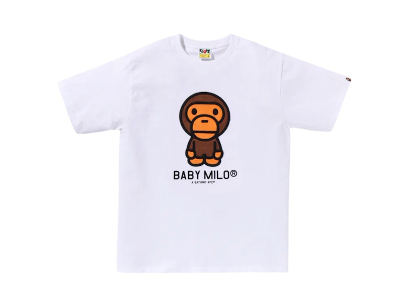BAPE Boa Baby Milo Bapec Tee White