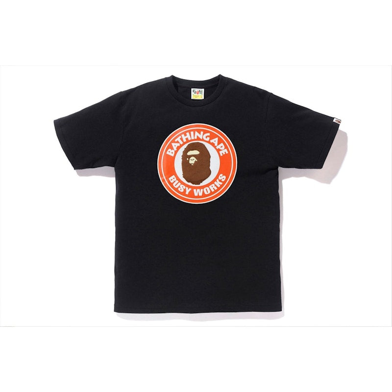 BAPE Boa Colorful Busy Works Tee Black