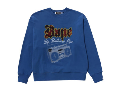 BAPE Boombox Crewneck Blue