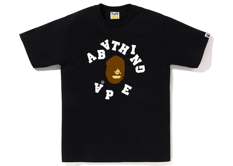 BAPE Broken College Tee (SS23) Black