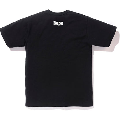 BAPE Brush College Tee Black