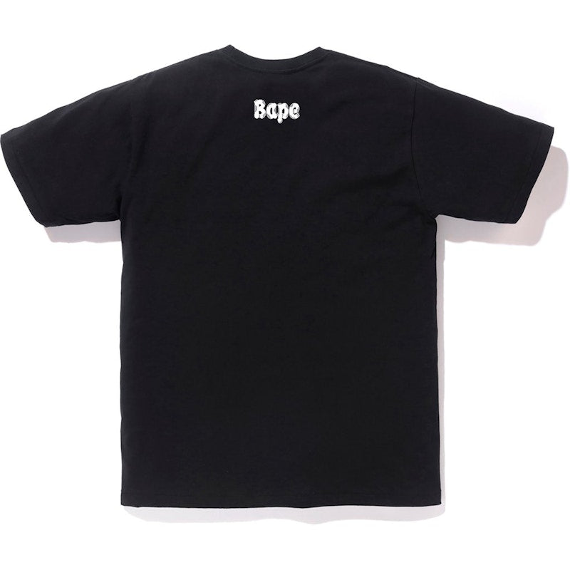 BAPE Brush College Tee Black