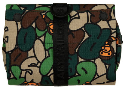 BAPE Bubble Camo Hanging Case Green