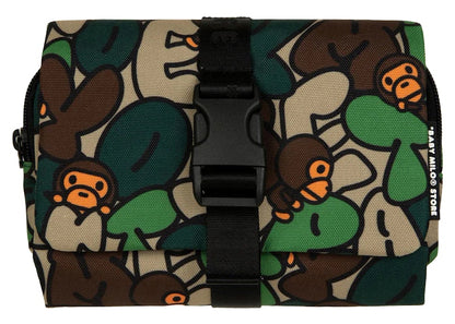BAPE Bubble Camo Hanging Case Green
