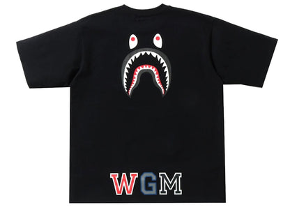 BAPE Busy Shark Relaxed Fit Heavy Weight Tee Black