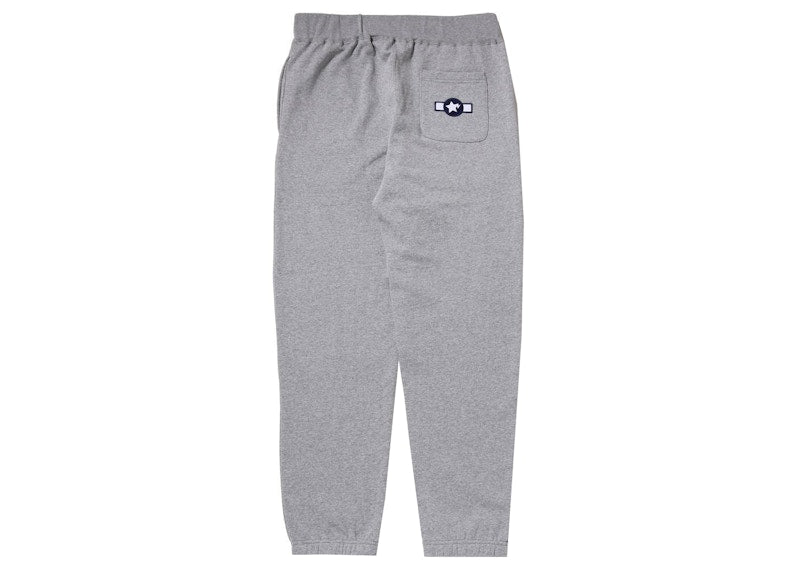 BAPE Busy Shark Sweatpants Gray