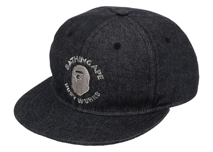 BAPE Busy Work Denim Cap Black