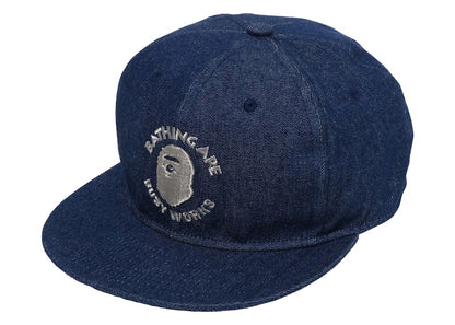 BAPE Busy Work Denim Cap Indigo