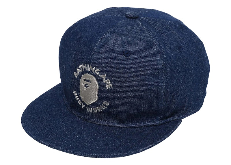 BAPE Busy Work Denim Cap Indigo