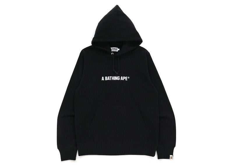 BAPE Busy Works Pullover Hoodie Black