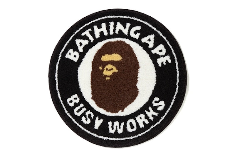 BAPE Busy Works Rug Black