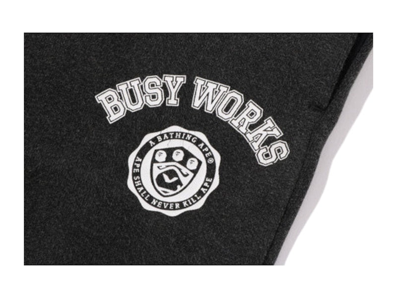 BAPE Busy Works Sweatpant Black