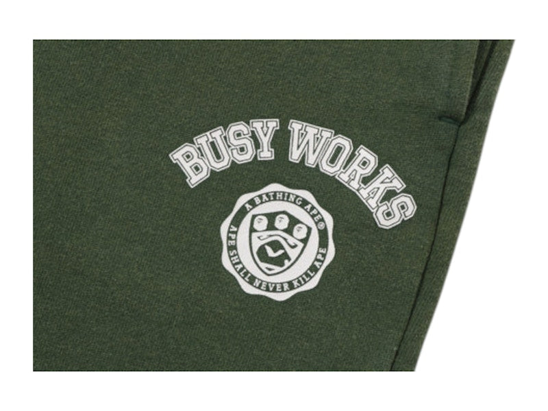 BAPE Busy Works Sweatpant Green