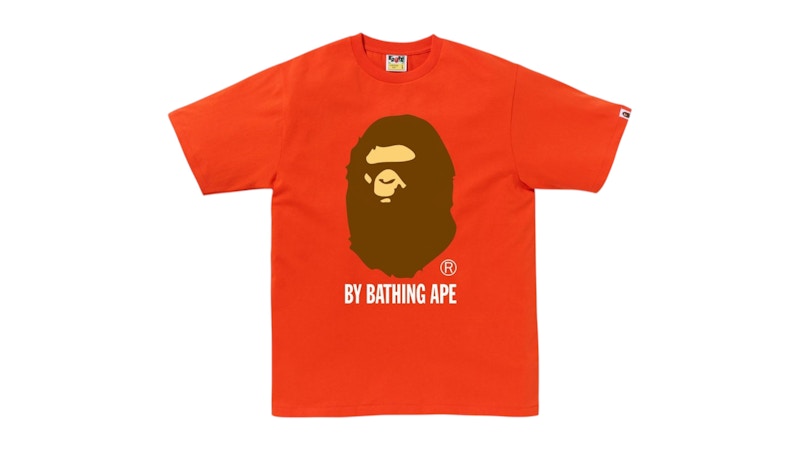 BAPE By Bathing Ape 1J80-110-002 Tee Orange