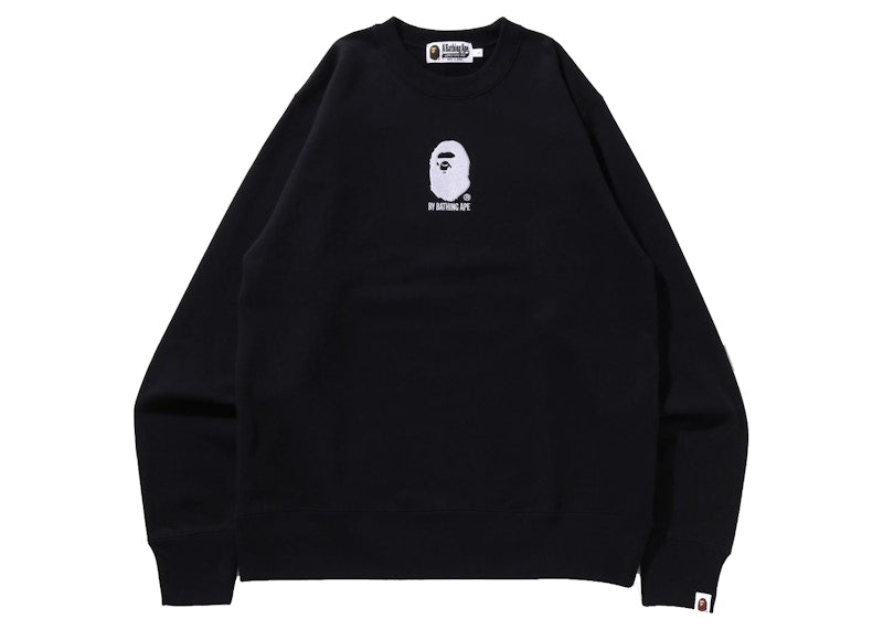 BAPE By Bathing Ape Embroidery Crewneck Black