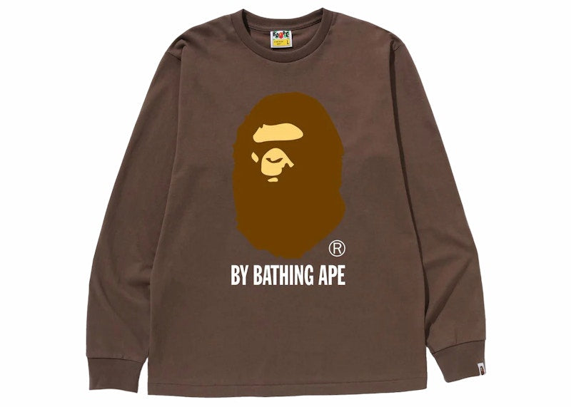 BAPE By Bathing Ape L/S Tee Brown