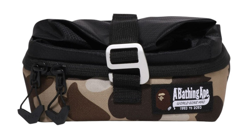 BAPE Camo Bag In Cooler Bag Beige