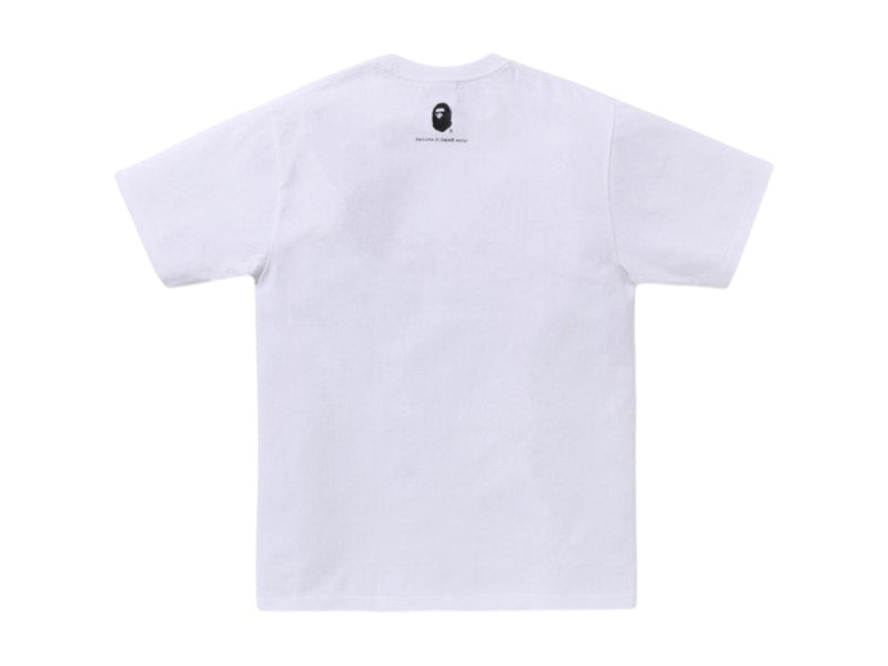 BAPE Camo Go Ape Pointer Big Ape Head Tee White