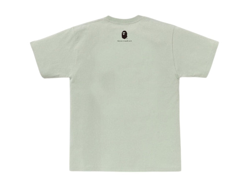 BAPE Camo Go Ape Pointer College Tee Green