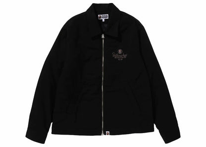 BAPE Canvas Work Jacket Black