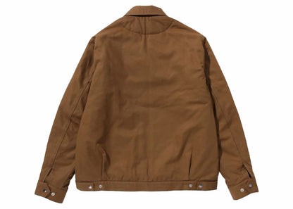 BAPE Canvas Work Jacket Brown