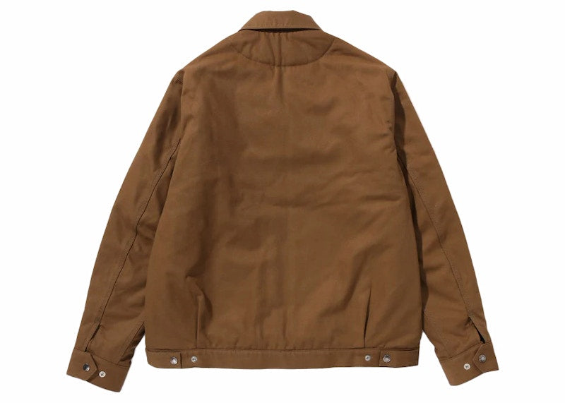 BAPE Canvas Work Jacket Brown