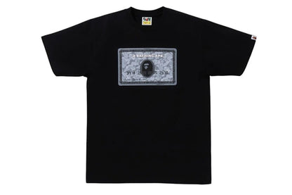 BAPE Card Tee Black/Silver