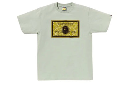 BAPE Card Tee Green/Gold