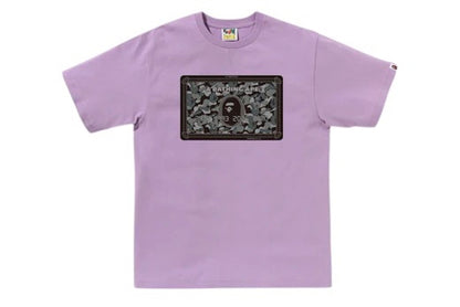 BAPE Card Tee Purple/Black