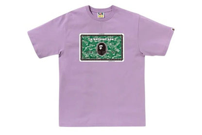 BAPE Card Tee Purple/Green