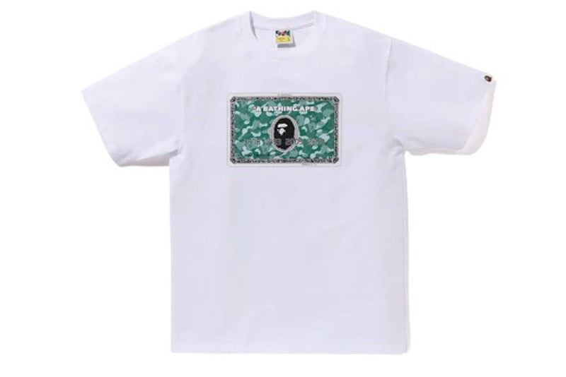 BAPE Card Tee White/Green