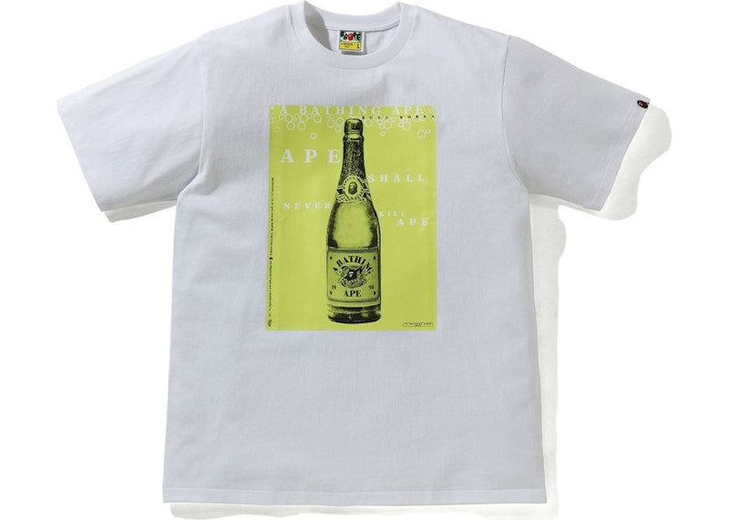 BAPE Champange Tee White