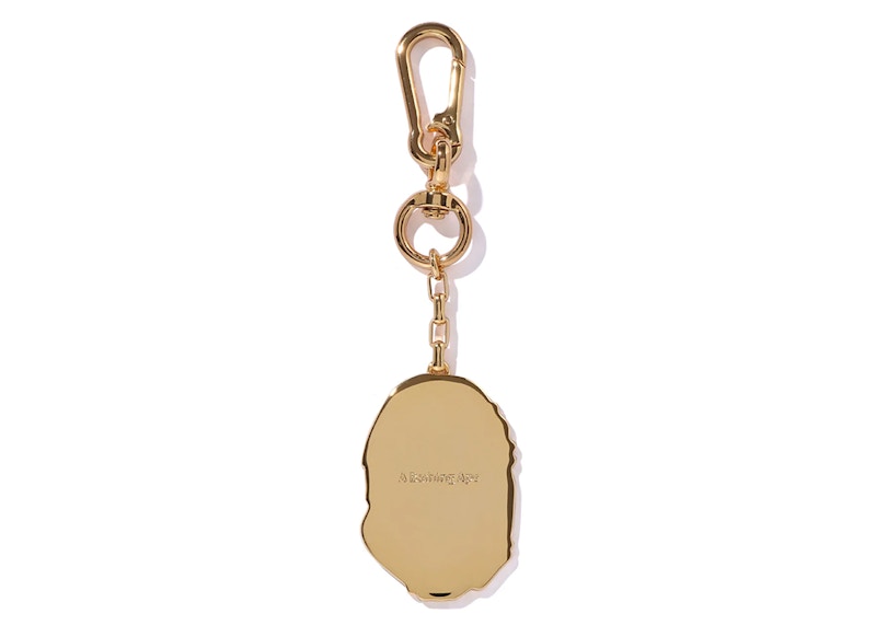 BAPE Charm Key Chain Gold