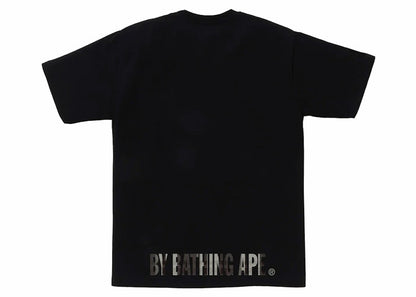 BAPE Check Ape Face Tee Black