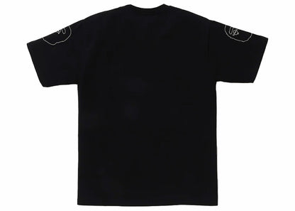 BAPE Check Box Tee Black