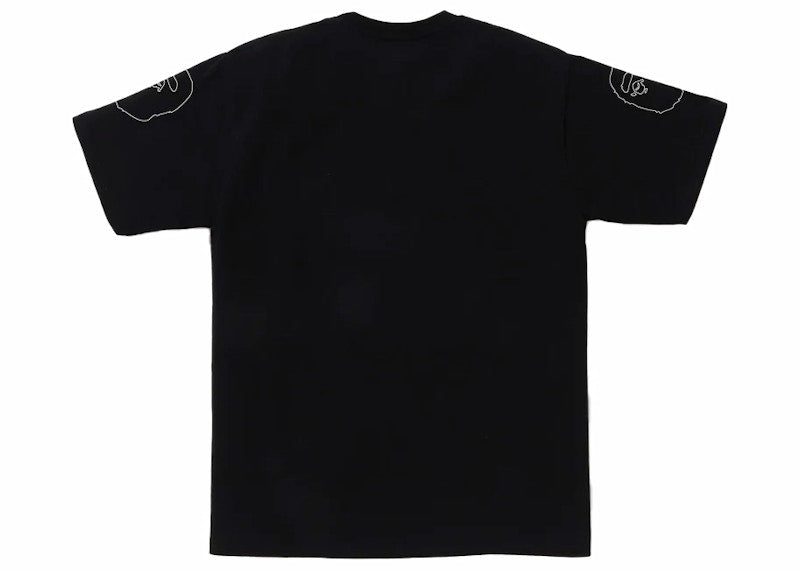 BAPE Check Box Tee Black