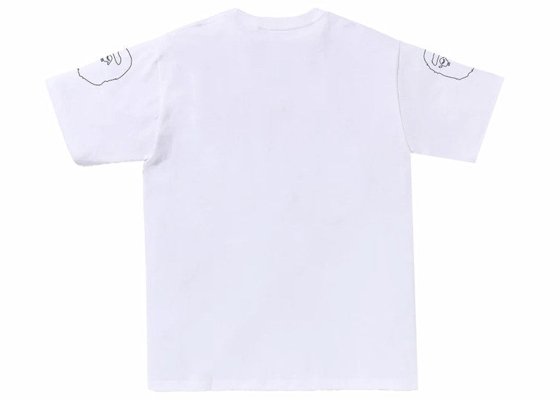 BAPE Check Box Tee White