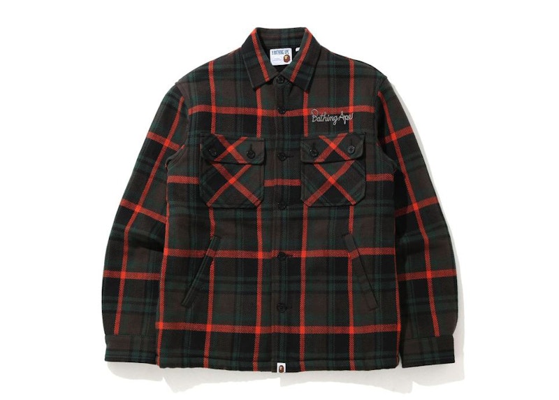 BAPE Check CPO Jacket Black